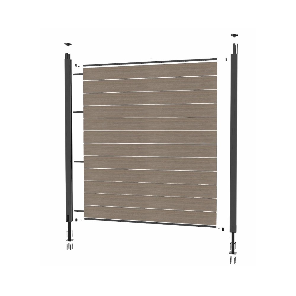 Ultrashield D-Fence Full Claddy outdoor partitioning solution